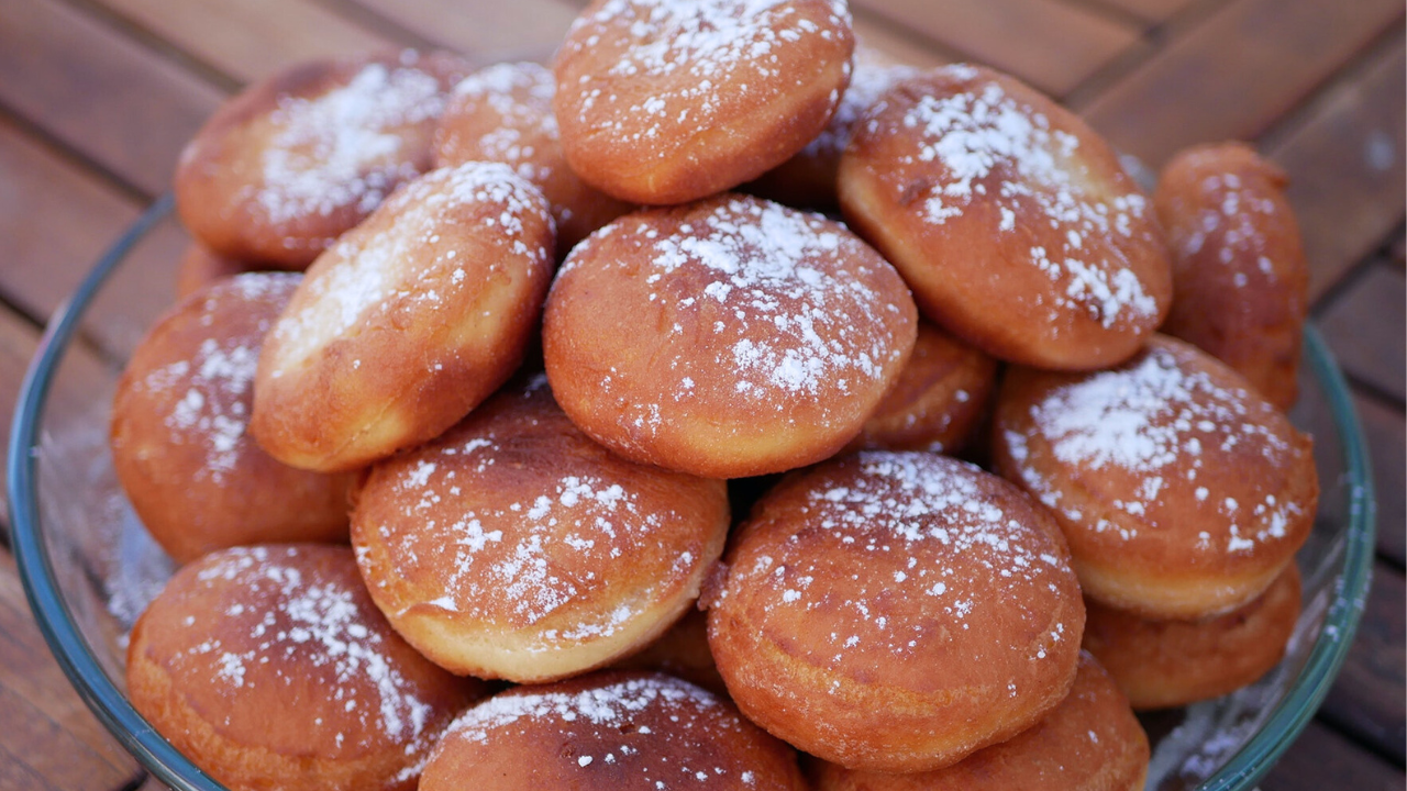Petulla Recipe - How to Make Easy Albanian Donuts - Easy Breezy Bites