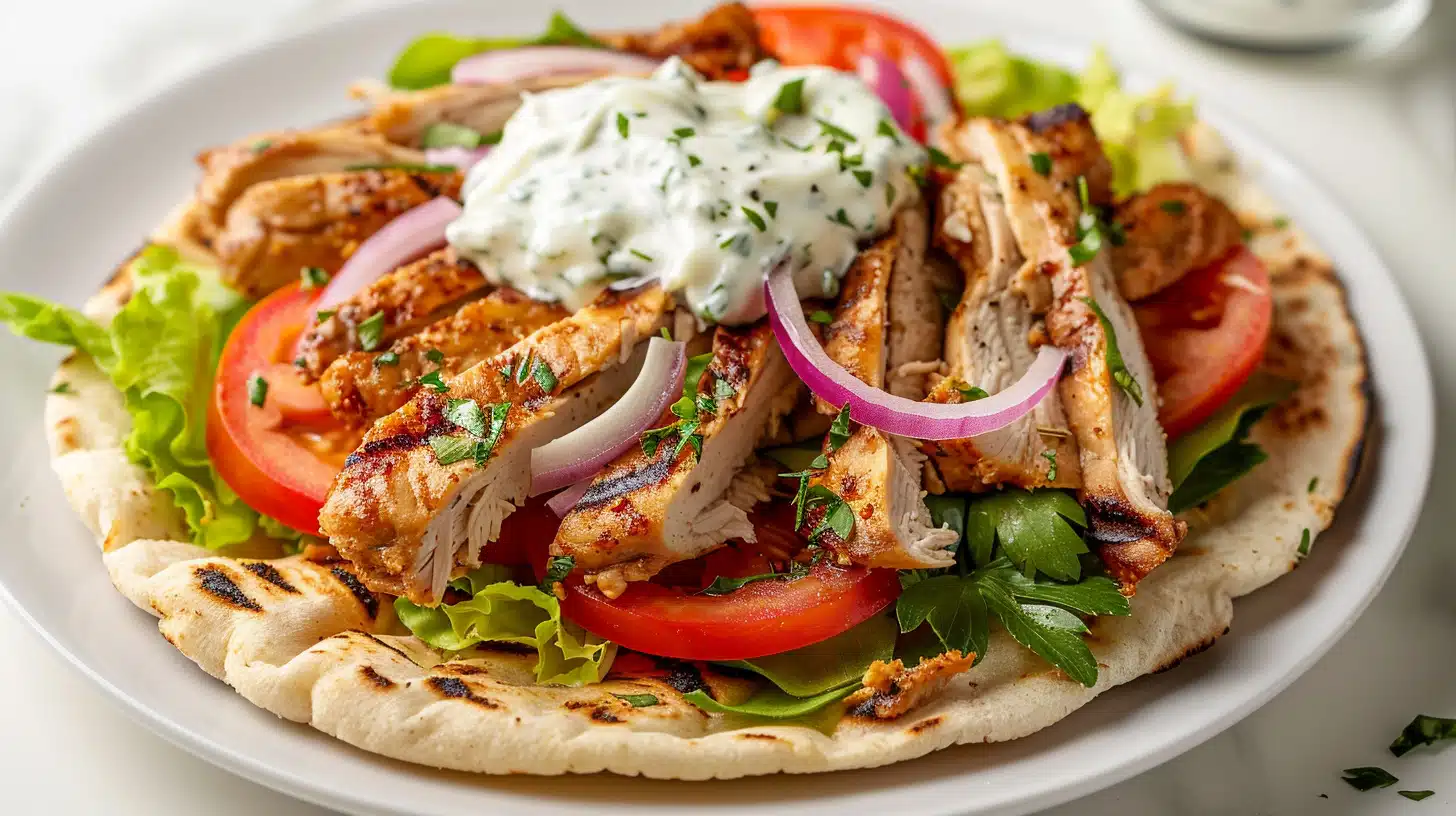 Greek Chicken Gyro – Homemade Recipe