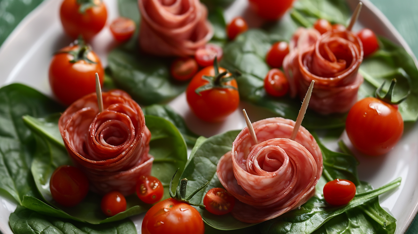 How to Make Salami Roses – Quick & Easy Recipe