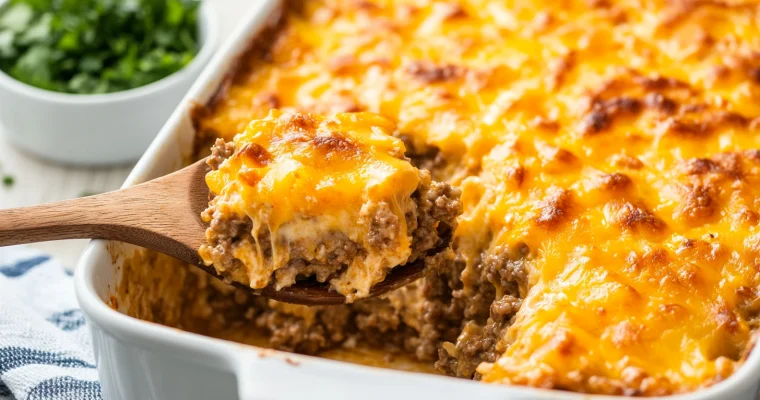 Hamburger and Hashbrown Casserole