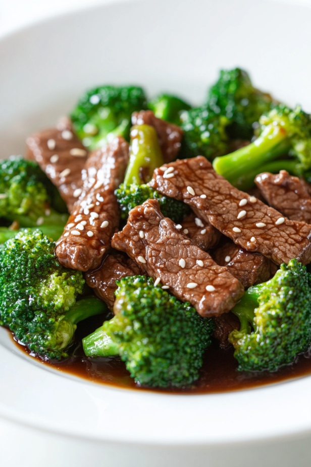 beef and broccoli stir-fry